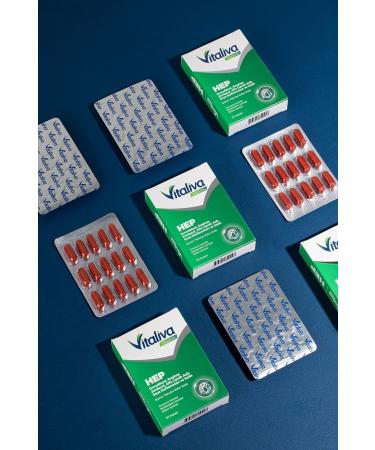 Vitaliva Vitamins HEP Milk Thistle Artichoke Turmeric Alpha Lipoic Acid Soy Isoflavones and Choline - Buy Online on GoSupps.com