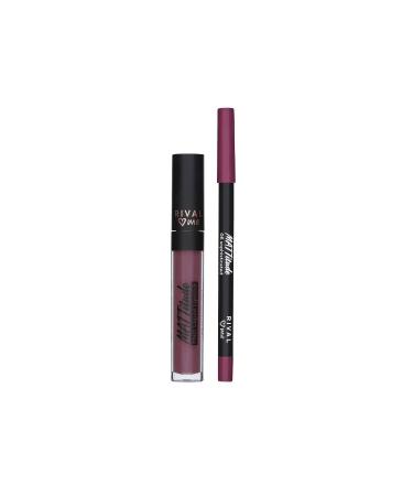 Rival Loves Me Lipstick Liquid Matte Kit No:06 Mattitude Sophistic 2-pack