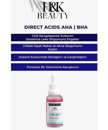 H&K Beauty Revitalizing Skin Tone Equalizer Red Face Peeling Collagen Serum 30ml Aha 30% Bha 2% - Buy Online on GoSupps.com