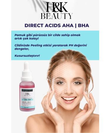 H&K Beauty Revitalizing Skin Tone Equalizer Red Face Peeling Collagen Serum 30ml Aha 30% Bha 2% - Buy Online on GoSupps.com