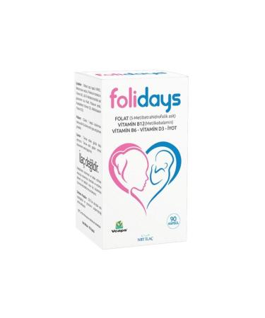 NBT Life Folidays 90 Capsules