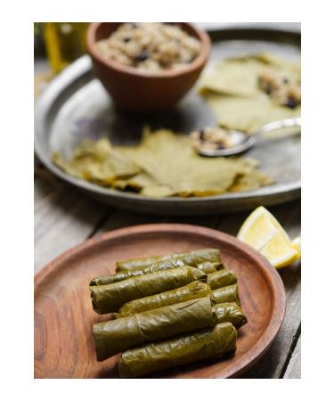 Mezzet Vegan Preservative-Free 3000 grams of Stuffed Grape Leaves with Tomato Paste - Buy Online on GoSupps.com