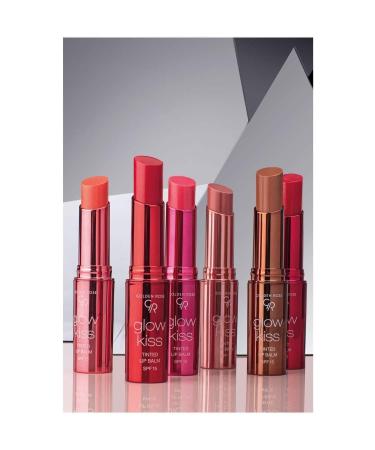 Golden Rose Glow Kiss Tinted Lip Balm No: 02 Strawberry - Tinted Lip Moisturizer - 8691190440794 - Buy Online on GoSupps.com
