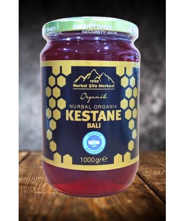 Nurbal Healing Center Organic Chestnut Honey 1000 gr - Buy Online on GoSupps.com