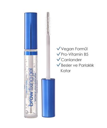 Golden Rose Brow Fixing Gel Brow & Lash Mascara - Eyebrow and Eyelash Stabilizer - 8691190440848 - Buy Online on GoSupps.com