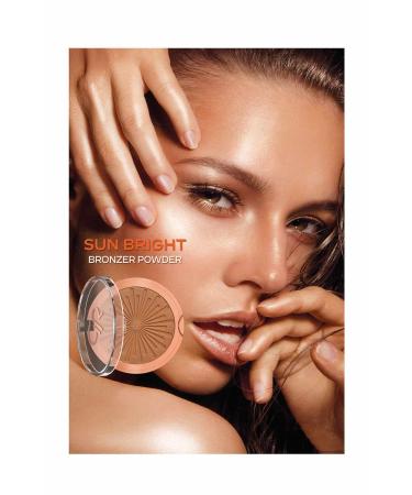Golden Rose Sun Bright Bronzer Powder No: 04 Sunset - Bronzing Powder - 8691190537470 - Buy Online on GoSupps.com