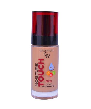 Golden Rose Moisture Touch Liquid Foundation Spf20 No: 109 Moisturizing Foundation - 8691190533748 - Buy Online on GoSupps.com