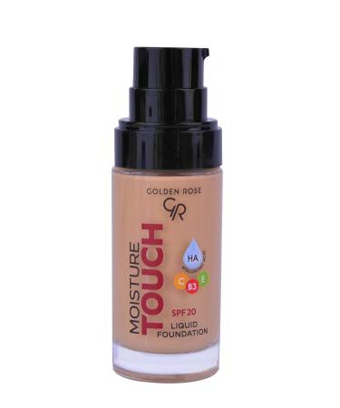 Golden Rose Moisture Touch Liquid Foundation Spf20 No: 110 Moisturizing Foundation - 8691190533755 - Buy Online on GoSupps.com