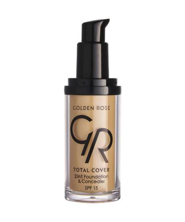 Golden Rose Total Cover 2in1 Foundation&concealer No: 23 Medium Yellow Beige - Foundation&concealer - 8691190963835 - Buy Online on GoSupps.com