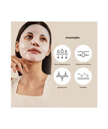 Missey Bio Collagen Mask Korea Beauty Products Transparent Collagen Face Mask - Buy Online on GoSupps.com