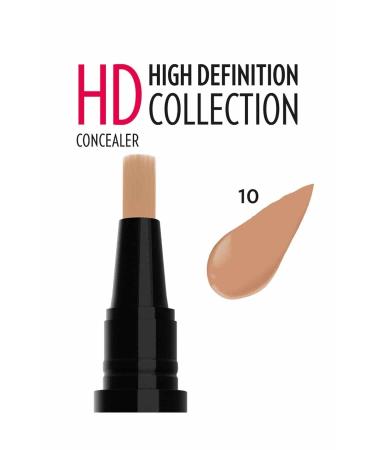 Golden Rose Hd Concealer High Definition No:10 Cappuccino - Hd Concealer - 8691190832803 - Buy Online on GoSupps.com
