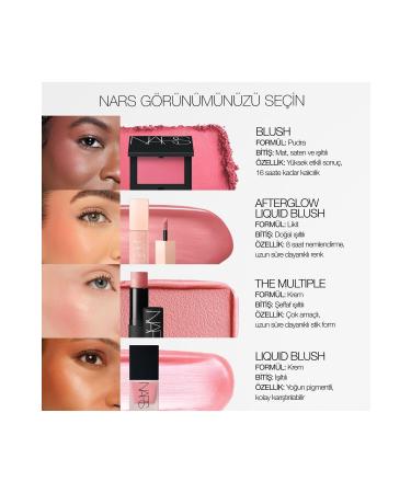 Nars POWDER BLUSH NATURAL LOOK LASTING BLUSH 4.8 GR- 775 - ORGASM RUSH PASS .95 - Buy Online on GoSupps.com