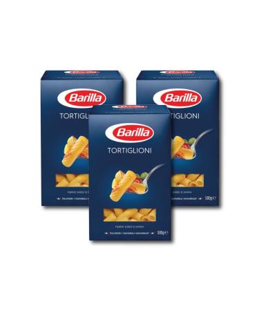 Barilla Tortiglioni (thick Cut) Pasta 500 GX 3 Pieces