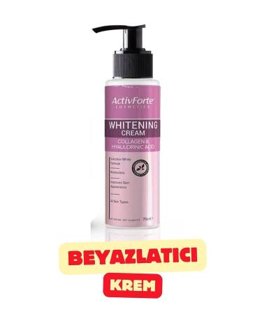 Activforte Skin Whitening & Whitening Cream 30 Spf 75 ml - Buy Online on GoSupps.com