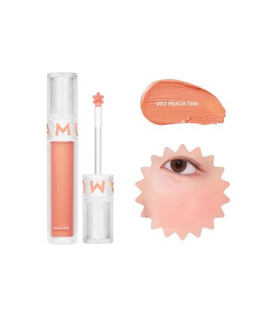 Amuse Soft Cream Cheek (KORENDY) Natural and Soft Looking Refreshing Creamy Blush 3g #03 Peach Tan