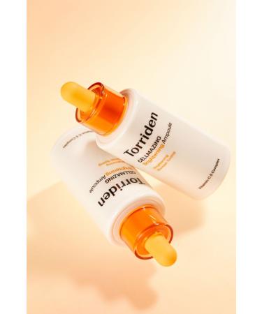 Torriden Cellmazing Vita C Brightening Ampoule (KORENDY) Anti-Blemish Anti-Large Pores Vitamin C Serum 30ml - Buy Online on GoSupps.com