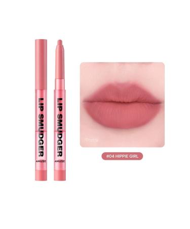 Amuse Lip Smudger (KORENDY) Soft-Toned Lip Pencil for a Fuller Look #04 H pp e G rl