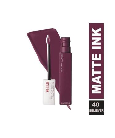 Maybelline New York MAYBELLINE SUPER STAY MATTE INK LIQUID MATTE LIPSTICK 40 - Buy Online on GoSupps.com