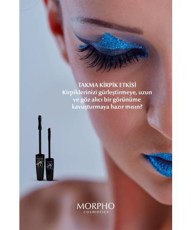 Morpho Cosmetics - Fiber Lash Mascara / Mascara (Natural Looking False Eyelash Effect - Lash Mascara)
