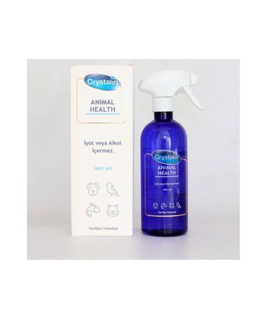 Crystalin 500 ml Eye Ear Mouth Care Cleaning Solution Animal Health Drops