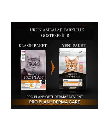 Purina Proplan Derma Plus Elegant Salmon Adult Psekm 3kg - Buy Online on GoSupps.com