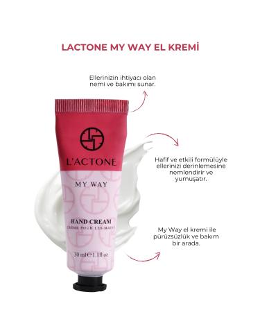 L'ACTONE My Way Hand Cream 30 ml / Hand Cream - Buy Online on GoSupps.com