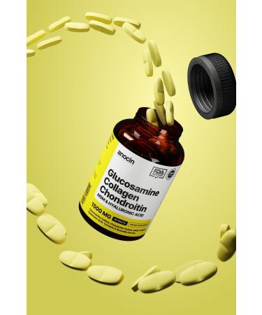 anocin Glucosamine Chondroitin Msm Collagen Curcumin Tablet 1500 Mg Glucosamine Chondroitin Collagen - Buy Online on GoSupps.com