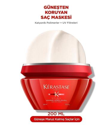 Kerastase BKTGZ.465- Sol il Masque Uv D fense Active Sun Protection Hair Mask 200 mlkathdh BKT.465