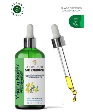 YOUNG SOULS St. John Wort Carrier Oil (Maceration) St. John's Wort Carrier Oil (Maceration) 50 ml - Buy Online on GoSupps.com