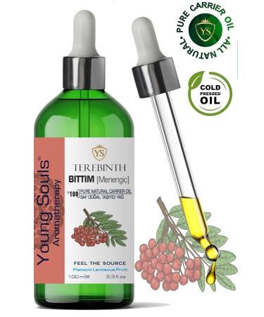 YOUNG SOULS Terebinth Carrier Oil ( Cold Pressed ) B tt m Menengi Herbal Carrier Oil ( Cold Pressed ) 100 ml