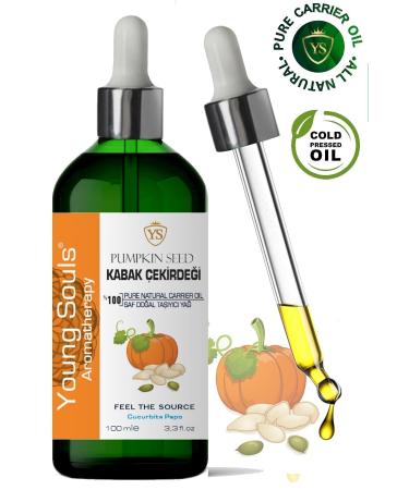 YOUNG SOULS Pumpkin Seed Carrier Oil ( Cold Pressed ) 100 Ml