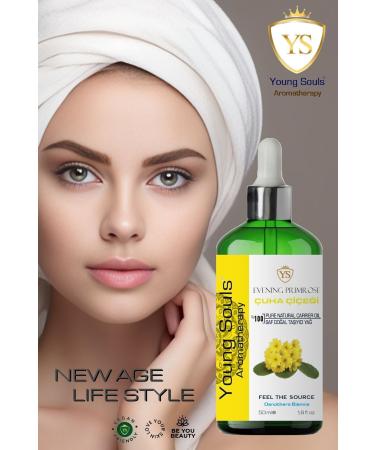 YOUNG SOULS Aromatherapy Primrose Carrier Oil 50 Ml - Buy Online on GoSupps.com