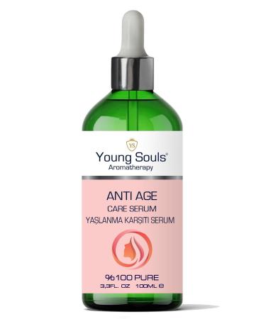 YOUNG SOULS Aromatherapy Anti Age Serum & Massage Anti Aging and Wrinkle Serum & Massage 100 ml - Buy Online on GoSupps.com
