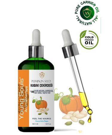 YOUNG SOULS Pumpkin Seed Carrier Oil ( Cold Pressed ) 50 Ml