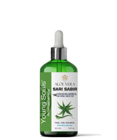 YOUNG SOULS Aloe Vera Carrier Oil (Cold Press) Yellow Patience Herbal Carrier Oil (Cold Press) 50 ml - Buy Online on GoSupps.com