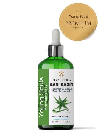 YOUNG SOULS Aloe Vera Carrier Oil (Cold Press) Yellow Patience Herbal Carrier Oil (Cold Press) 50 ml - Buy Online on GoSupps.com