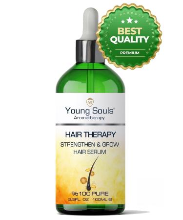 YOUNG SOULS Aromatherapy Hair Therapy Serum Hair Therapy Serum 100 ml - Buy Online on GoSupps.com