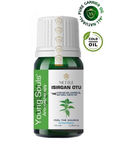 YOUNG SOULS Nettle Carrier Oil ( Cold Pressed ) 10 ml - Buy Online on GoSupps.com