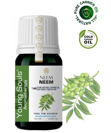 YOUNG SOULS Aromatherapy Neem Carrier Oil (Cold Pressed) Herbal Carrier Oil (Cold Pressed) 10 ml
