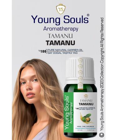 YOUNG SOULS Aromatherapy Tamanu Carrier Oil (Cold Pressed) Herbal Carrier Oil (Cold Pressed) 10 ml - Buy Online on GoSupps.com