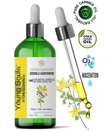 YOUNG SOULS Ozonated St. John Wort Carrier Oil (Maceration) Ozonated St. John's Wort (Maceration) 100 Ml