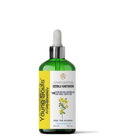 YOUNG SOULS Ozonated St. John Wort Carrier Oil (Maceration) Ozonated St. John's Wort (Maceration) 50 Ml - Buy Online on GoSupps.com