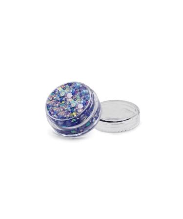 The Beauty Band Gel Glitter - Reflective Shiny Face and Body Glitter - Makeup Glitter Purple
