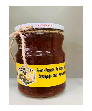 Organic Yayla Honey (1 KG) Odemis/Birgi Genuine Honey Contains Absolutely No Additives