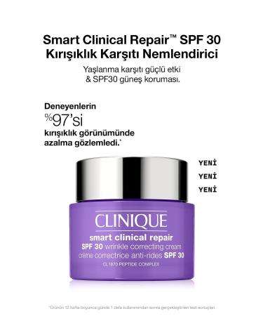 Clinique SMART CLINICAL REPAIR - SPF 30 FACE CREAM 75ML KEYON3235