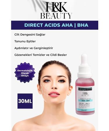 H&K Beauty Revitalizing Skin Tone Equalizer Red Face Peeling Collagen Serum 30ml Aha 30% Bha 2% - Buy Online on GoSupps.com