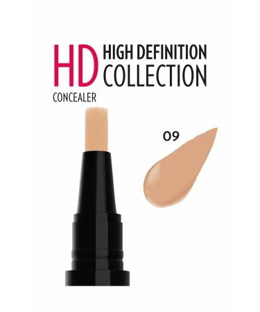 Golden Rose Hd Concealer High Definition No:09 Golden Beige - Hd Concealer - 8691190832797 - Buy Online on GoSupps.com