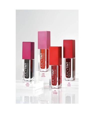 Golden Rose Juicy Tint Lip & Cheek Stain No: 01 Peach Sorbet - Lipstick & Blush - 8691190533861 - Buy Online on GoSupps.com