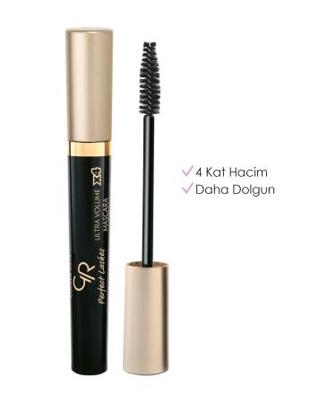 Golden Rose Perfect Lashes Ultra Volume X4 Mascara - Black - Volumizing Mascara - 8691190066635 - Buy Online on GoSupps.com