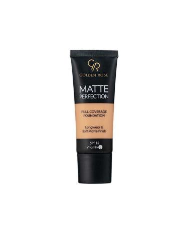Golden Rose Matte Perfection Full Coverage Foundation No: Cool 6 - Matte Foundation - 8691190509422